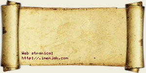 Daniel Mladenović vizit kartica